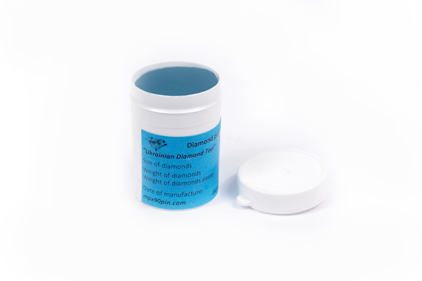 Oil-based increased concentration diamond paste 14/10 microns