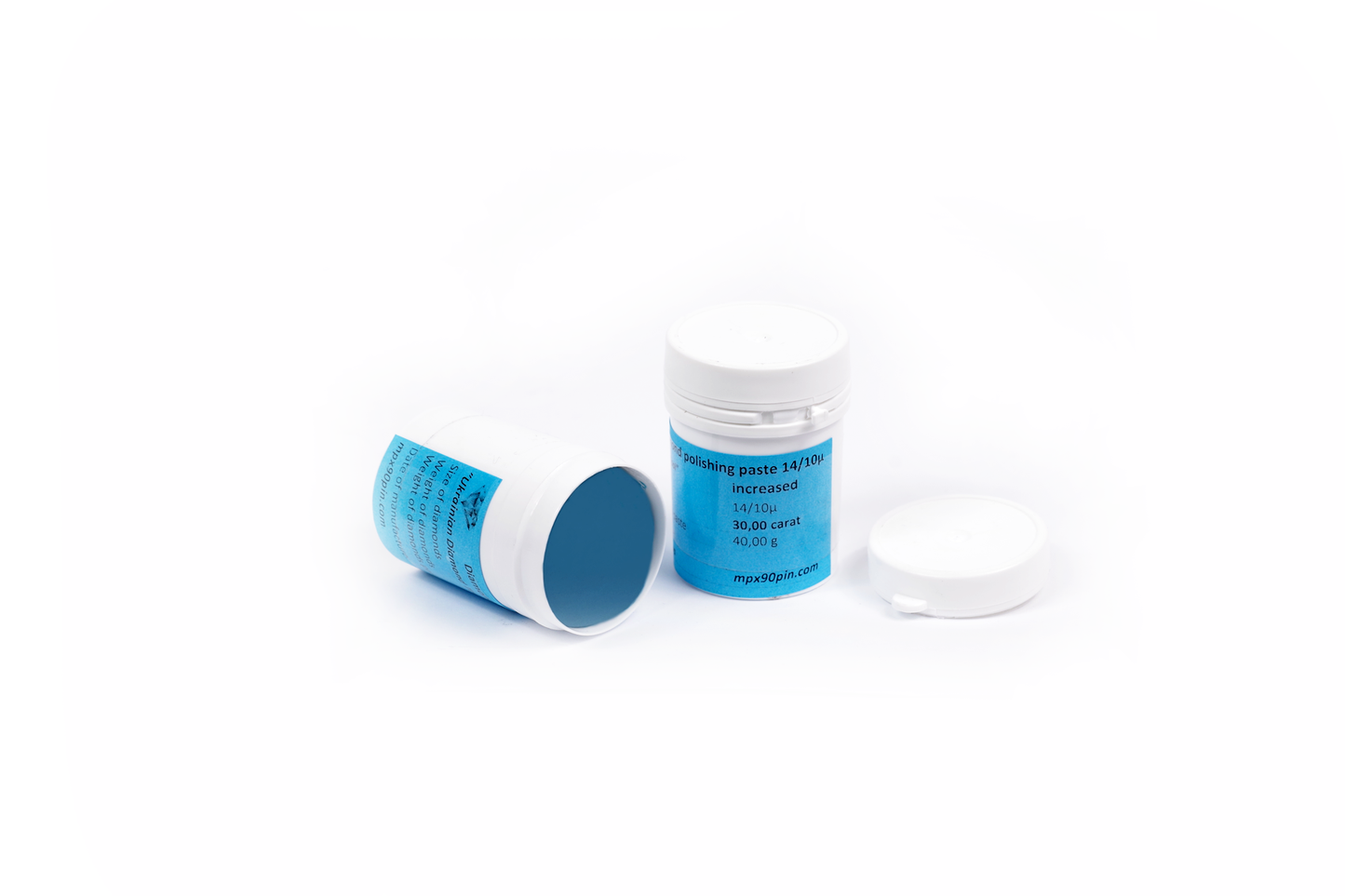 Oil-based increased concentration diamond paste 14/10 microns