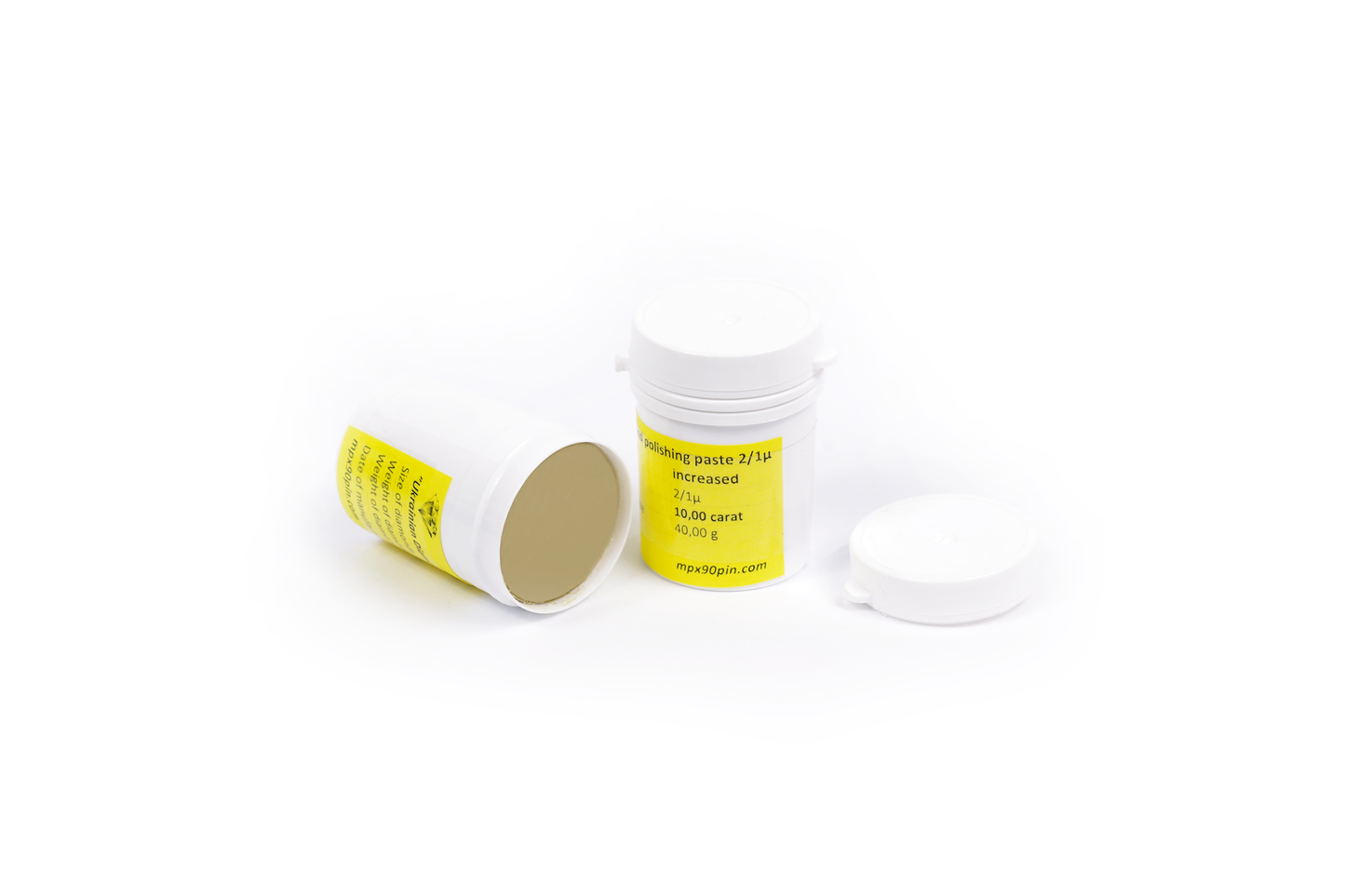 Oil-based increased concentration diamond paste 2/1 microns