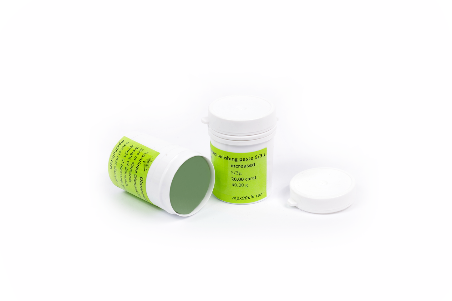 Oil-based increased concentration diamond paste 5/3 microns