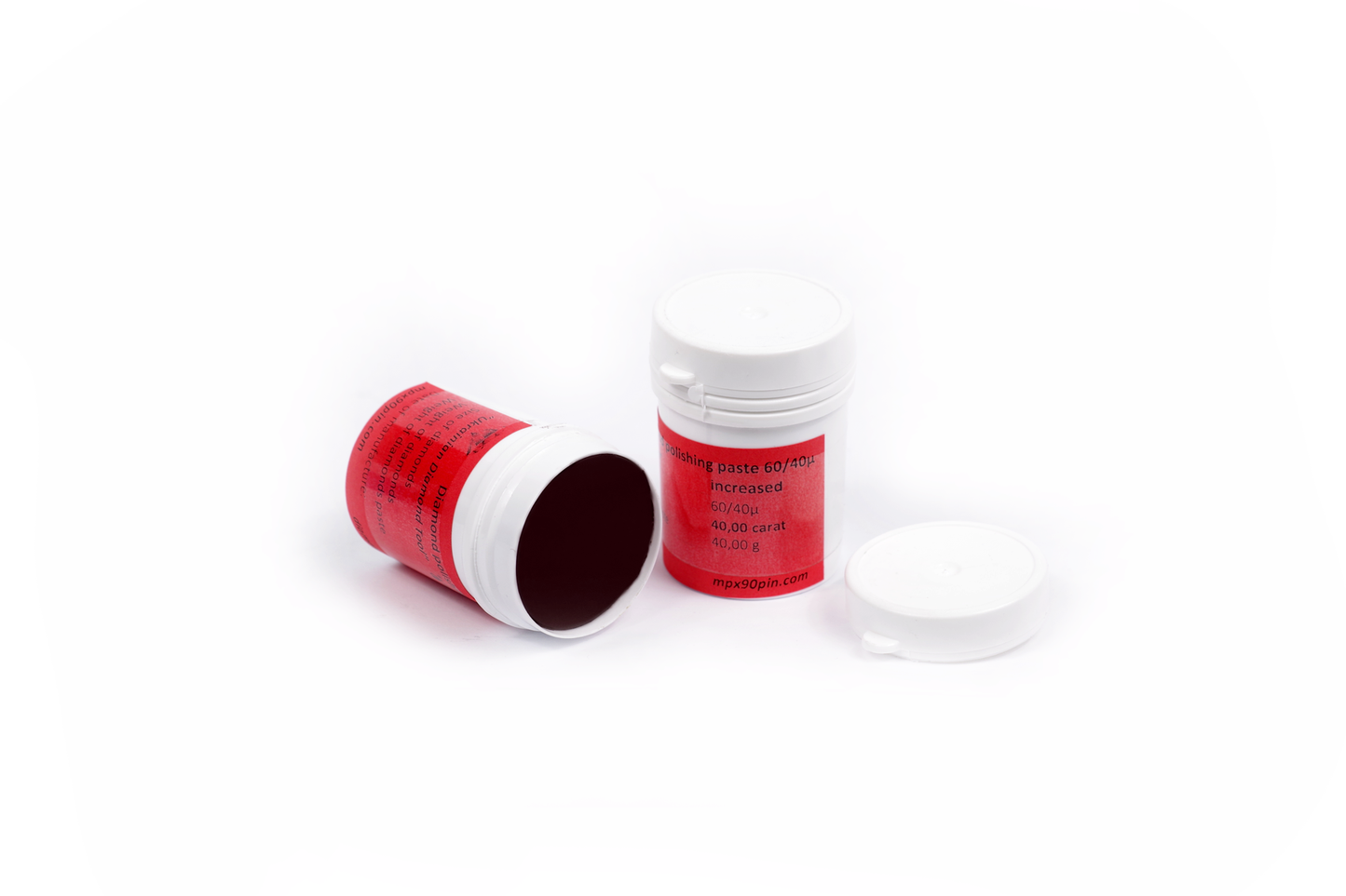 Oil-based increased concentration diamond paste 60/40 microns