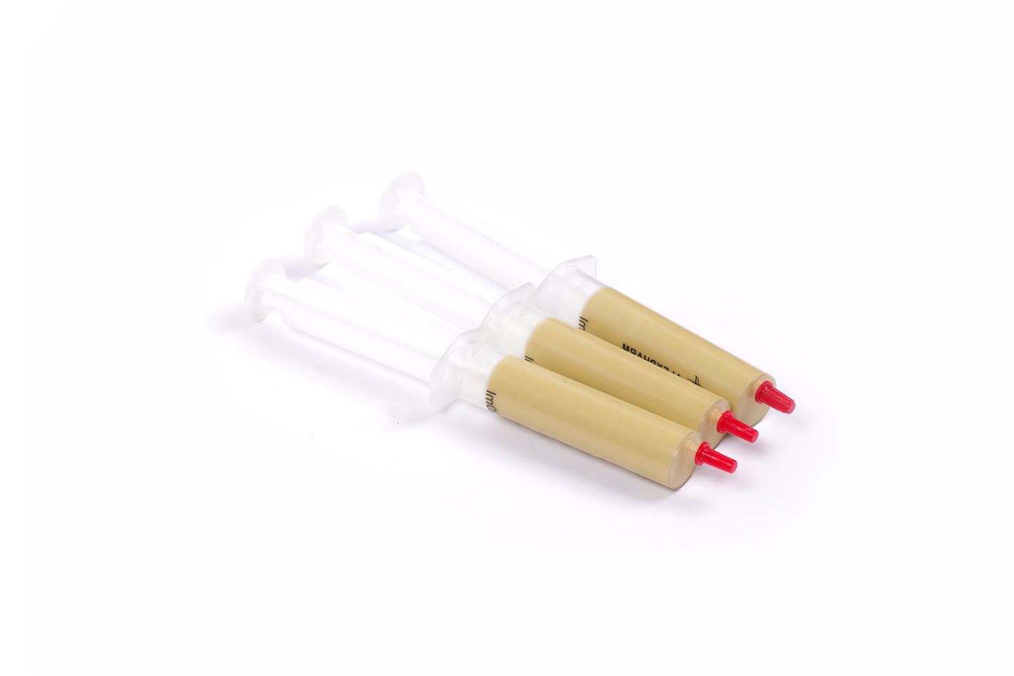 Oil-based increased concentration diamond paste in syringe 2/1 microns
