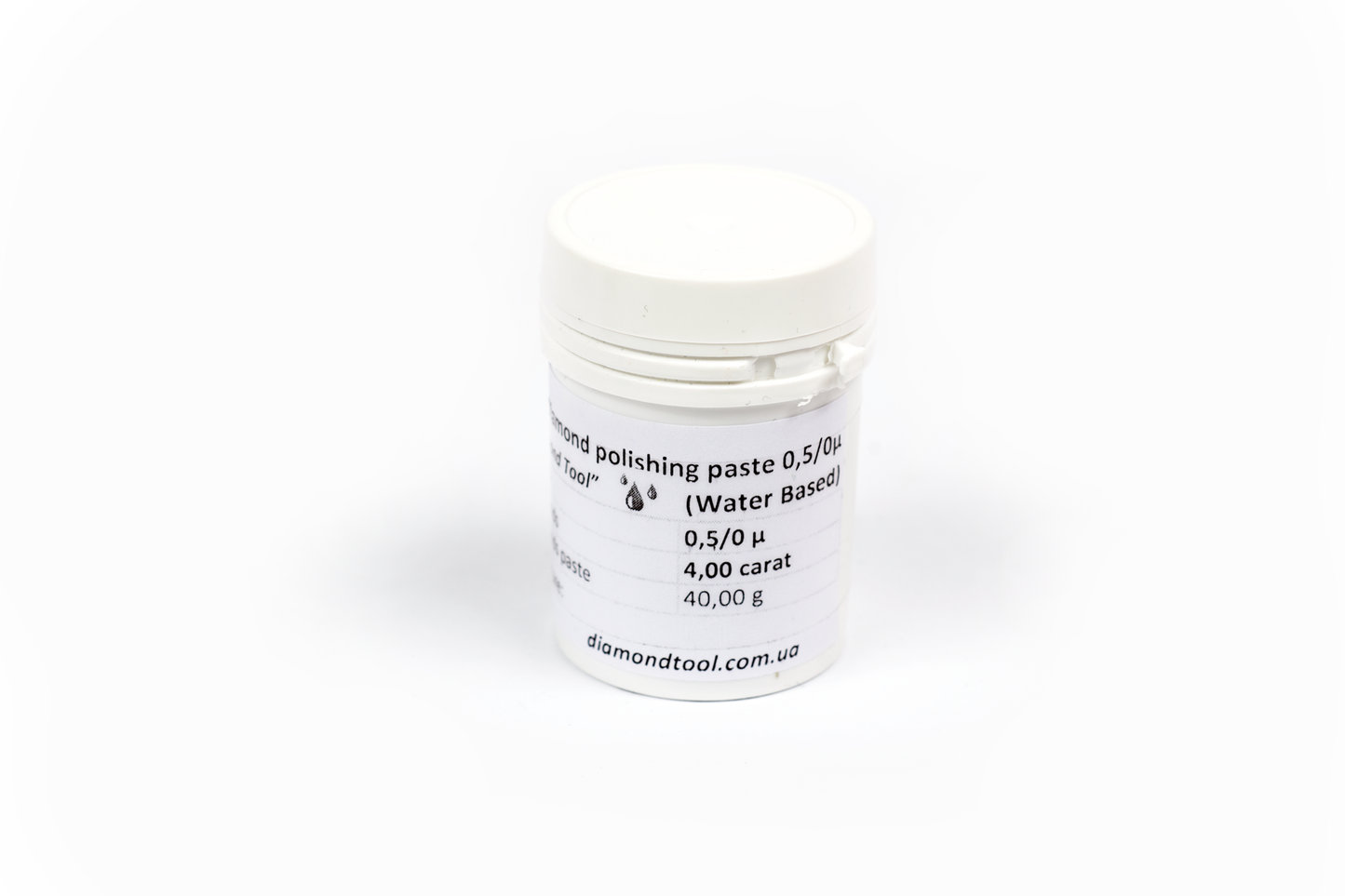 Water-based diamond paste 0.5/0 microns