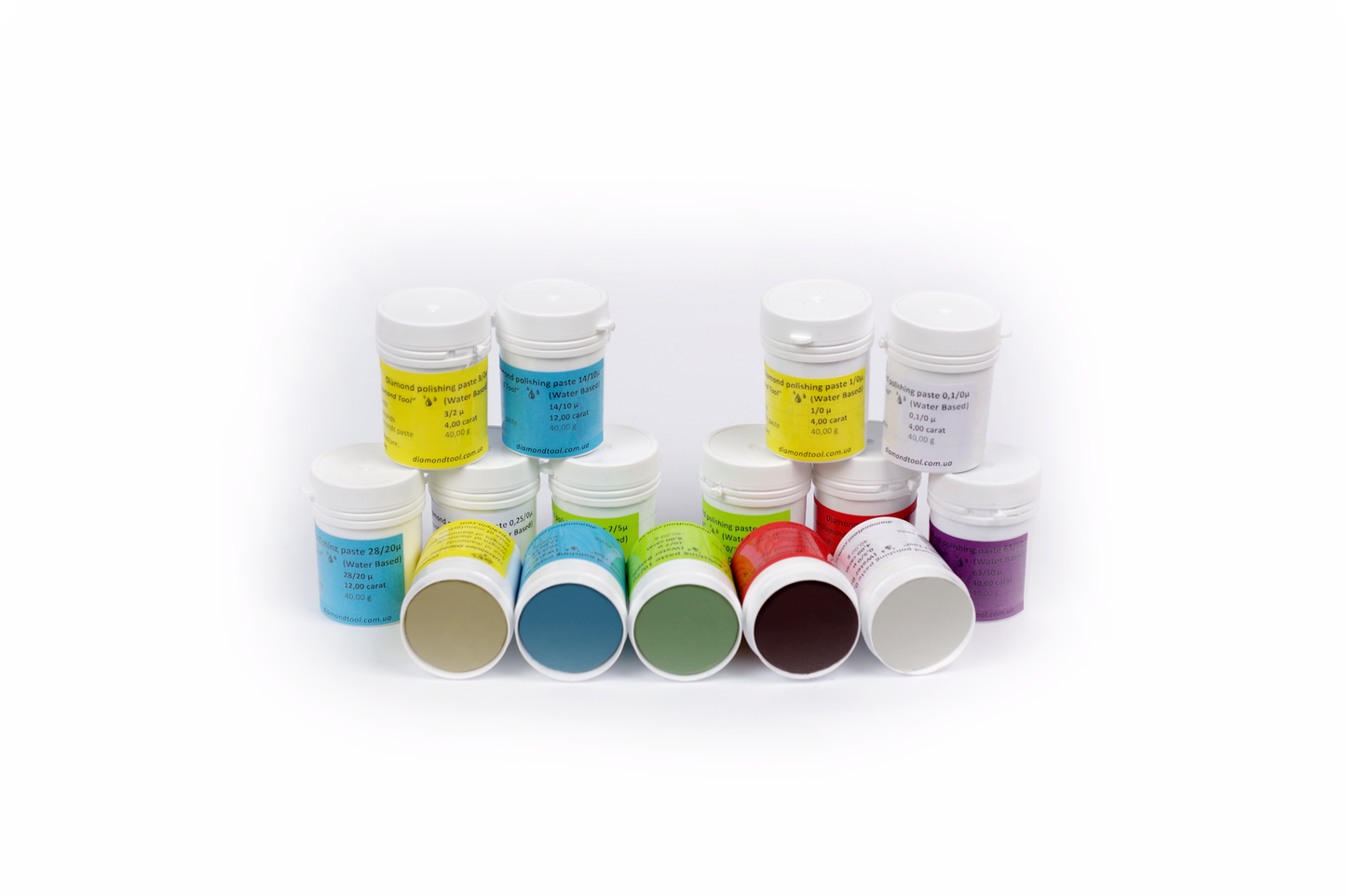 Water-based diamond paste Set of 15ocs