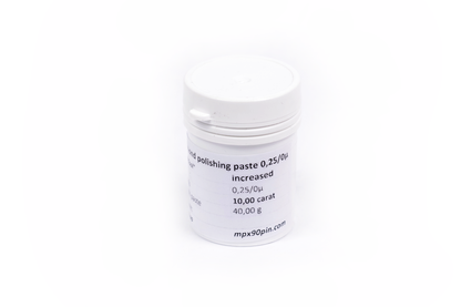 Oil-based increased concentration diamond paste 0.25/0 microns