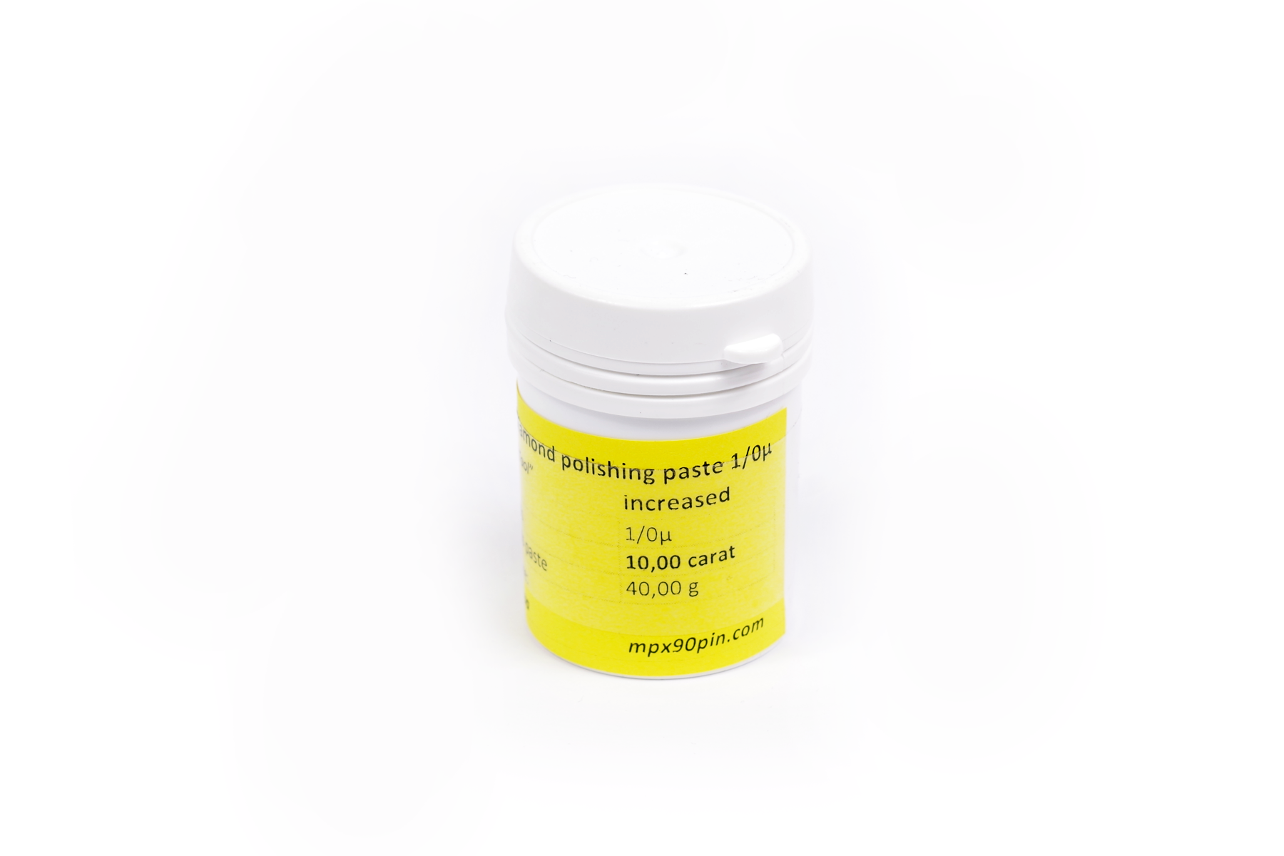 Oil-based increased concentration diamond paste 1/0 microns