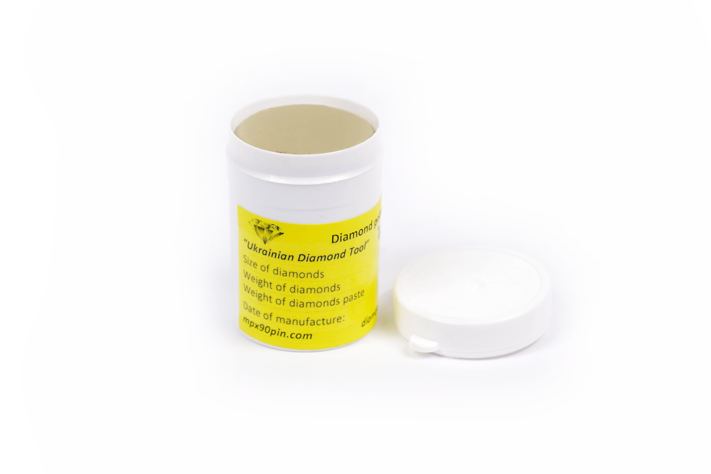 Oil-based increased concentration diamond paste 3/2 microns