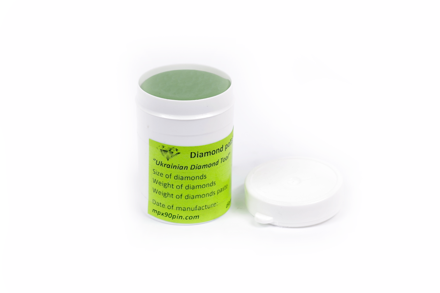Oil-based increased concentration diamond paste 7/5 microns