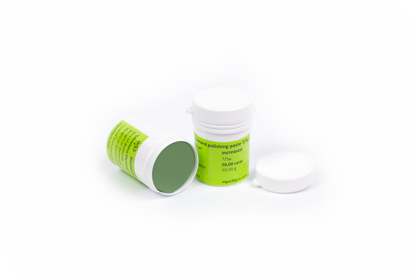 Oil-based increased concentration diamond paste 7/5 microns