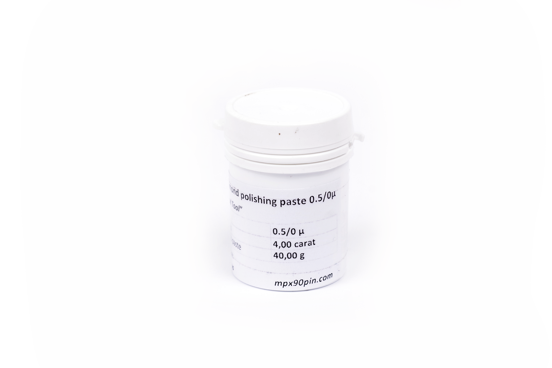 Oil-based diamond paste 0.5/0 microns