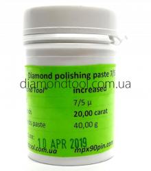 Increased Concentration Diamond polishing paste 7/5 micron, 40gram - 20carat  