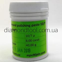 Diamond oil-based polishing paste 10/7 micron, 40gram 