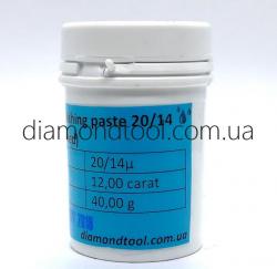 Diamond water-based polishing paste 20/14 micron, 40gram 