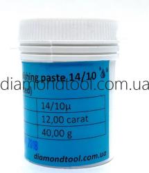 Diamond water-based polishing paste 14/10 micron, 40gram 